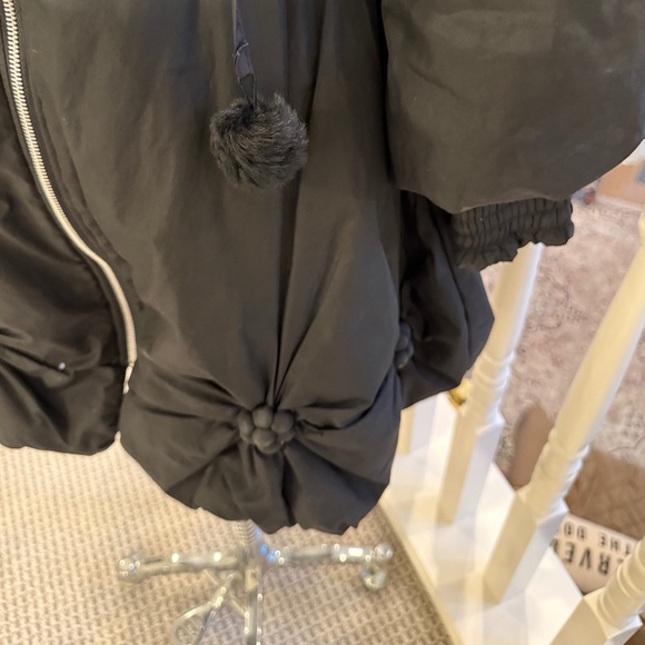 Long fall/winter coat, Ryu, Size S, Black - Picture 3 of 11